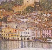 Gustav Klimt Malcesine on Lake Garda (mk20) Spain oil painting artist